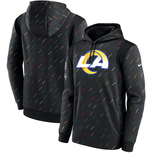 Men's Los Angeles Rams NFL 2021 Salute to Service Hoodie Black