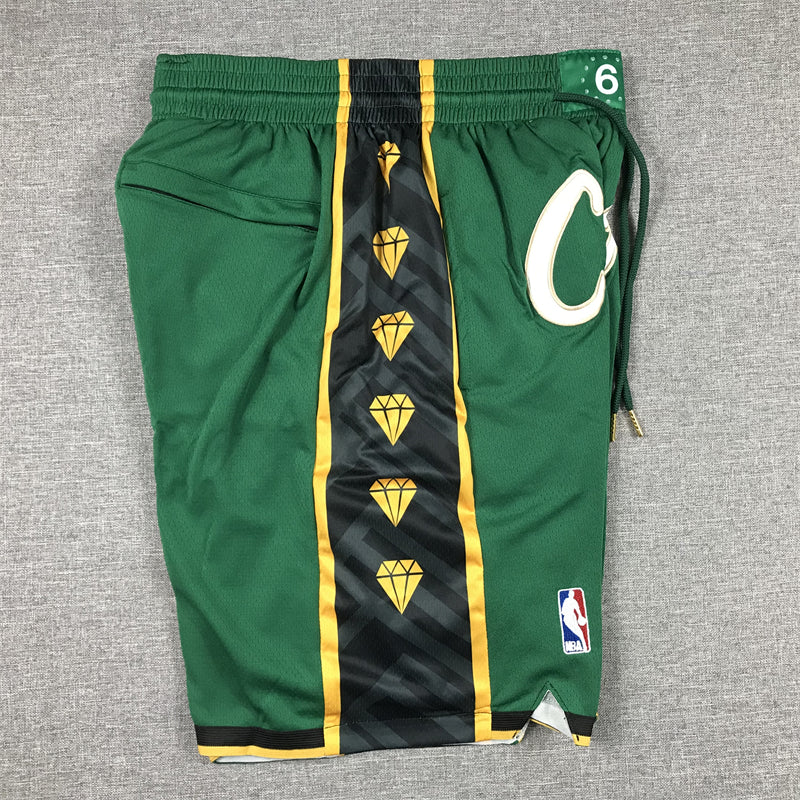 Men's Boston Celtics Green 2022/23 Basketball Shorts - City Edition