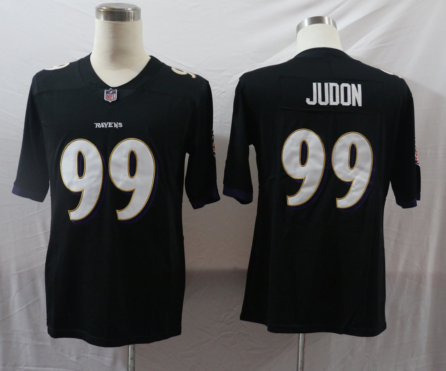 Men's Baltimore Ravens Matthew Judon #99 Black Game Jersey