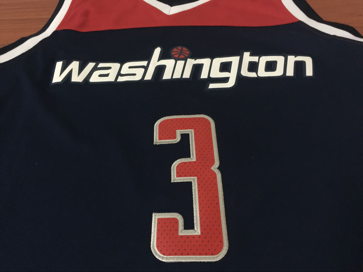 Men's Washington Wizards Bradley Beal #3 NBA Dark Blue Replica Jersey