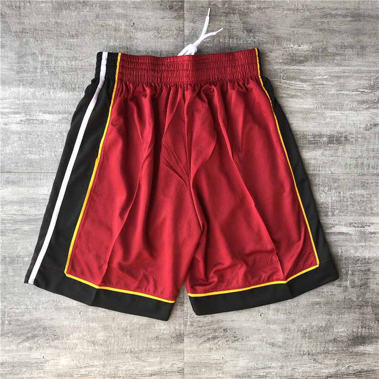 Miami Heat Icon Edition Swingman Performance Shorts RED