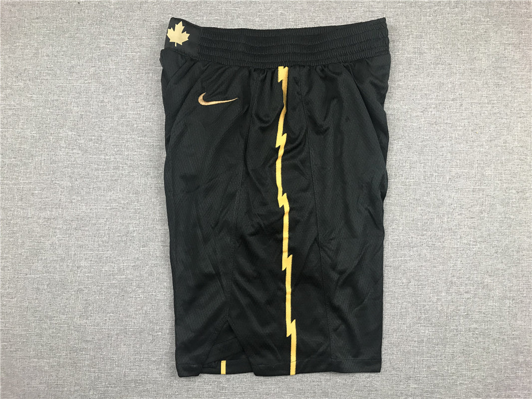 Men's Toronto Raptors Black Basketball Shorts City Edition