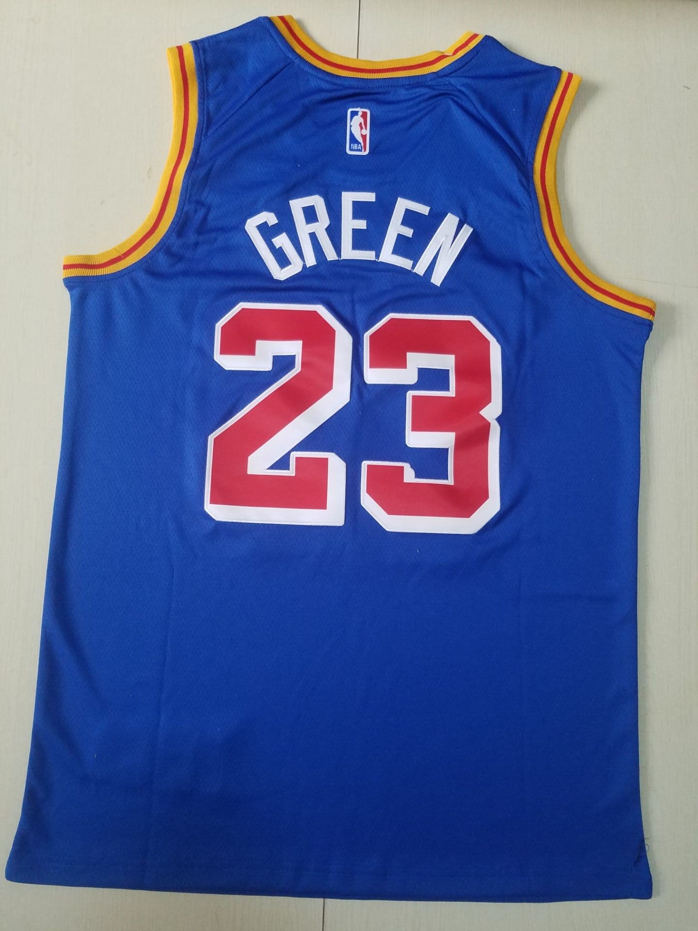 Men's Golden State Warriors Draymond Green #23 Blue Swingman Jersey