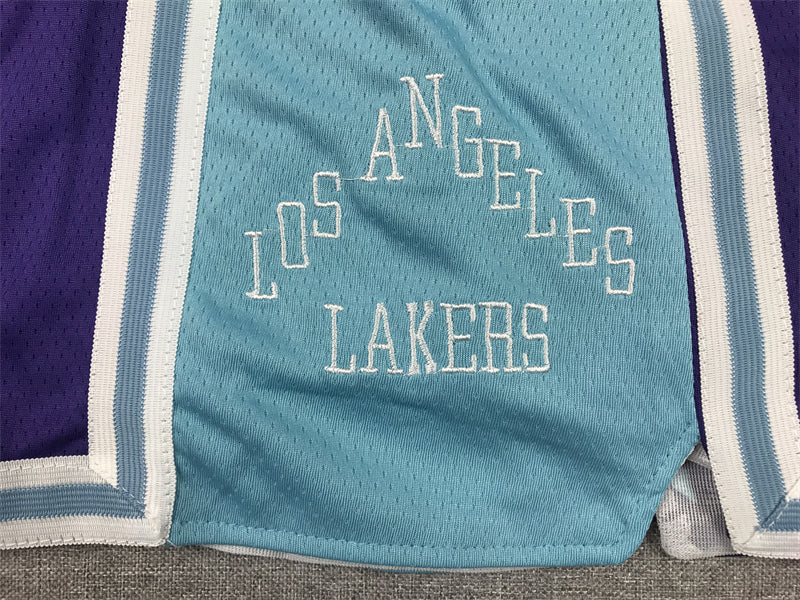 Men's Los Angeles Lakers Purple 2021/22 City Edition Basketball Shorts