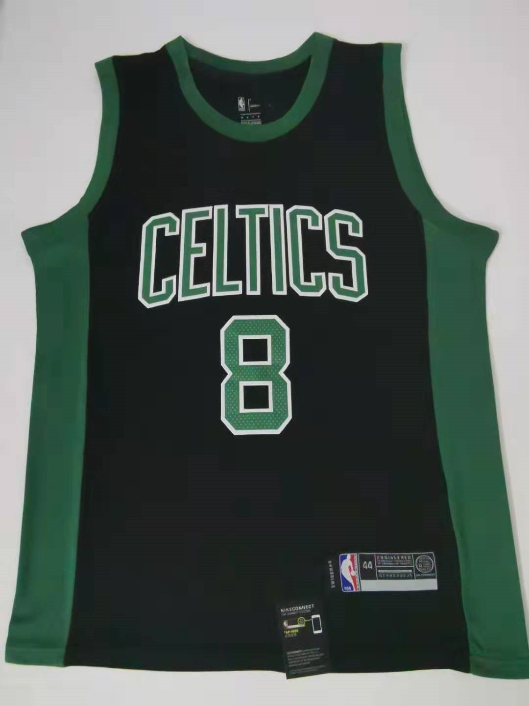 Men's Boston Celtics Kemba Walker #8 NBA Black Game Jersey