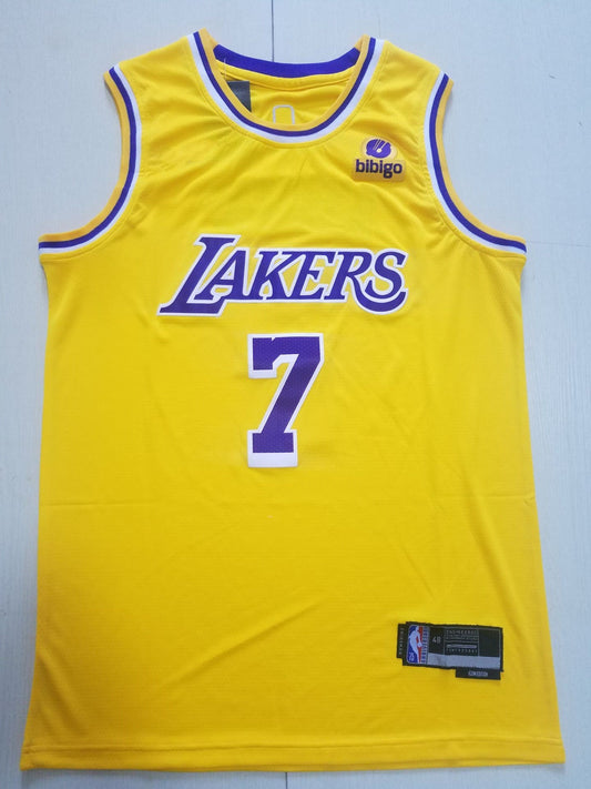 Men's Los Angeles Lakers Carmelo Anthony Gold 2021/22 Fast Break Replica Jersey