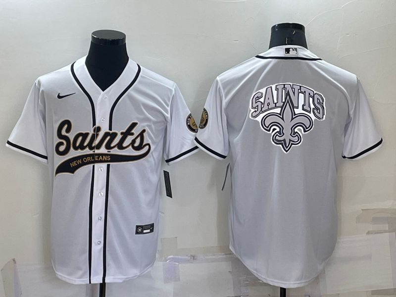 Men's New Orleans Saints White Game Jersey