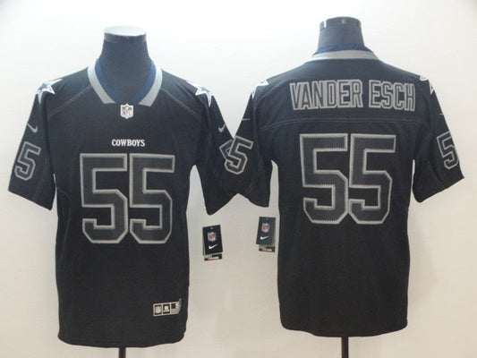 Men's Dallas Cowboys Leighton Vander Esch #55 Black Alternate Player Jersey