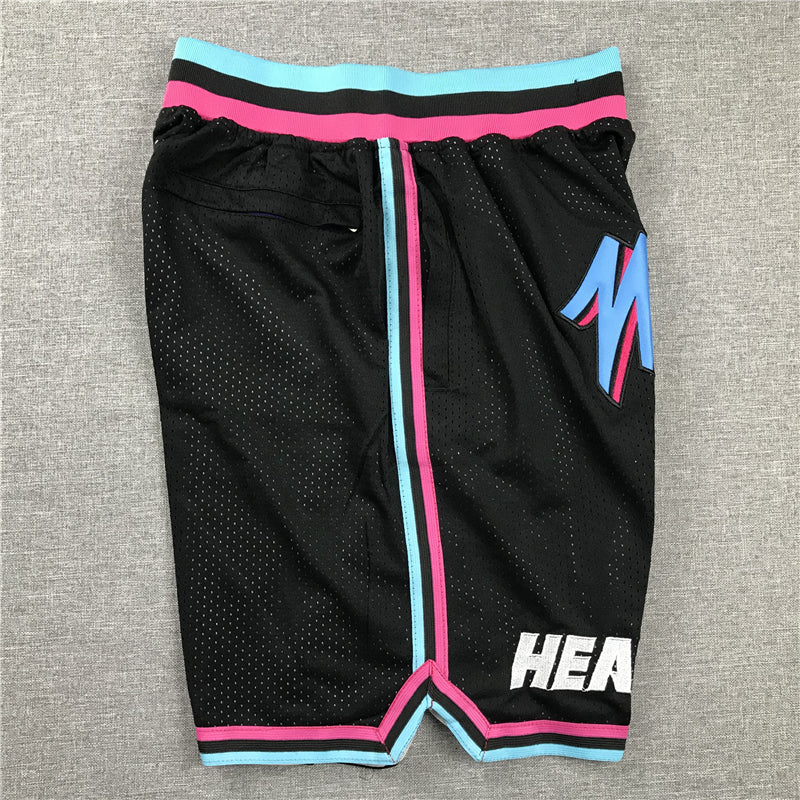 Men's Miami Heat Black Basketball Shorts City Edition