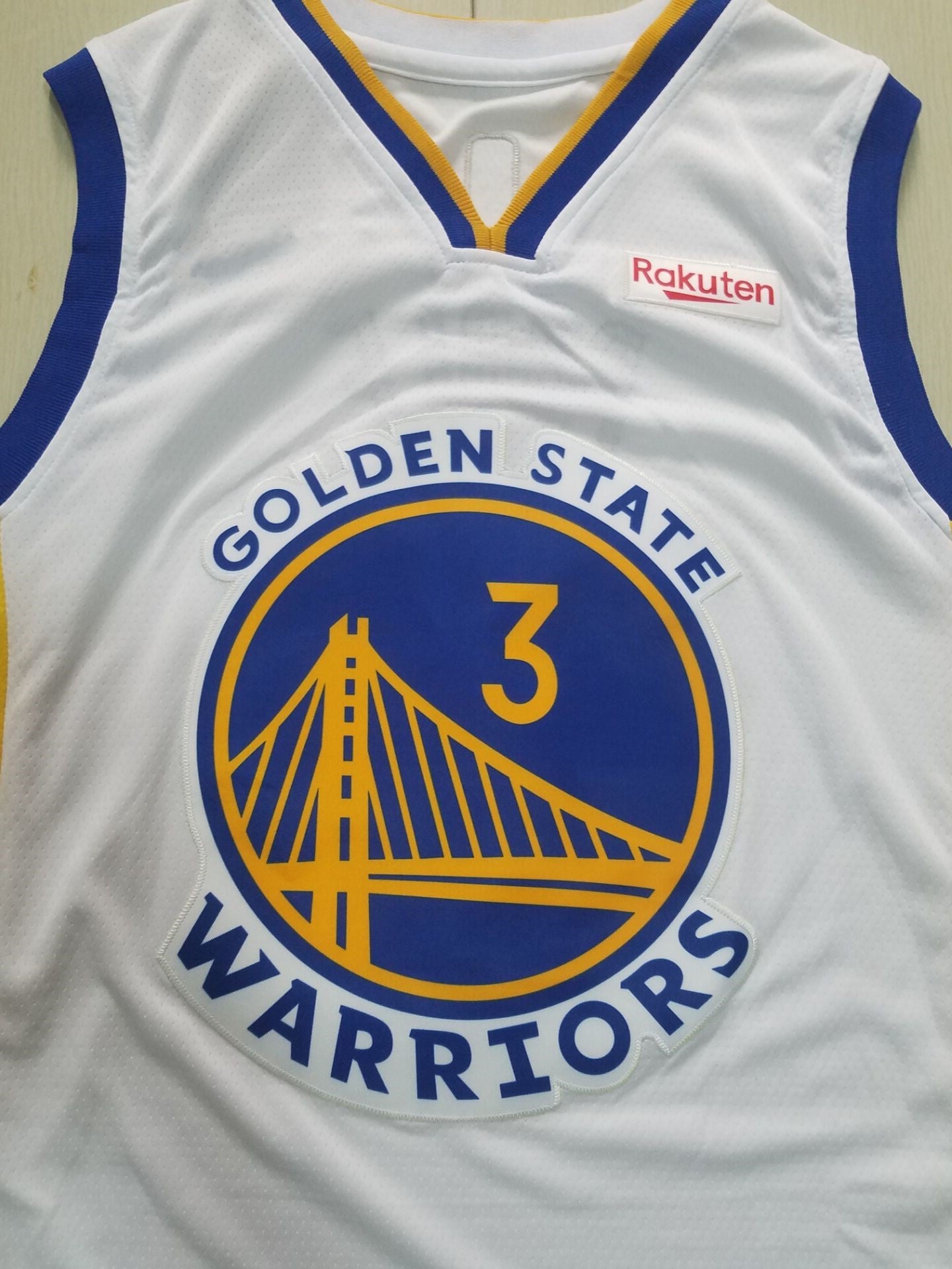 Men's Golden State Warriors Jordan Poole White Fast Break Replica Player Jersey