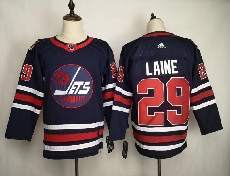 Men's Winnipeg Jets Patrick Laine #29 Navy Player Jersey