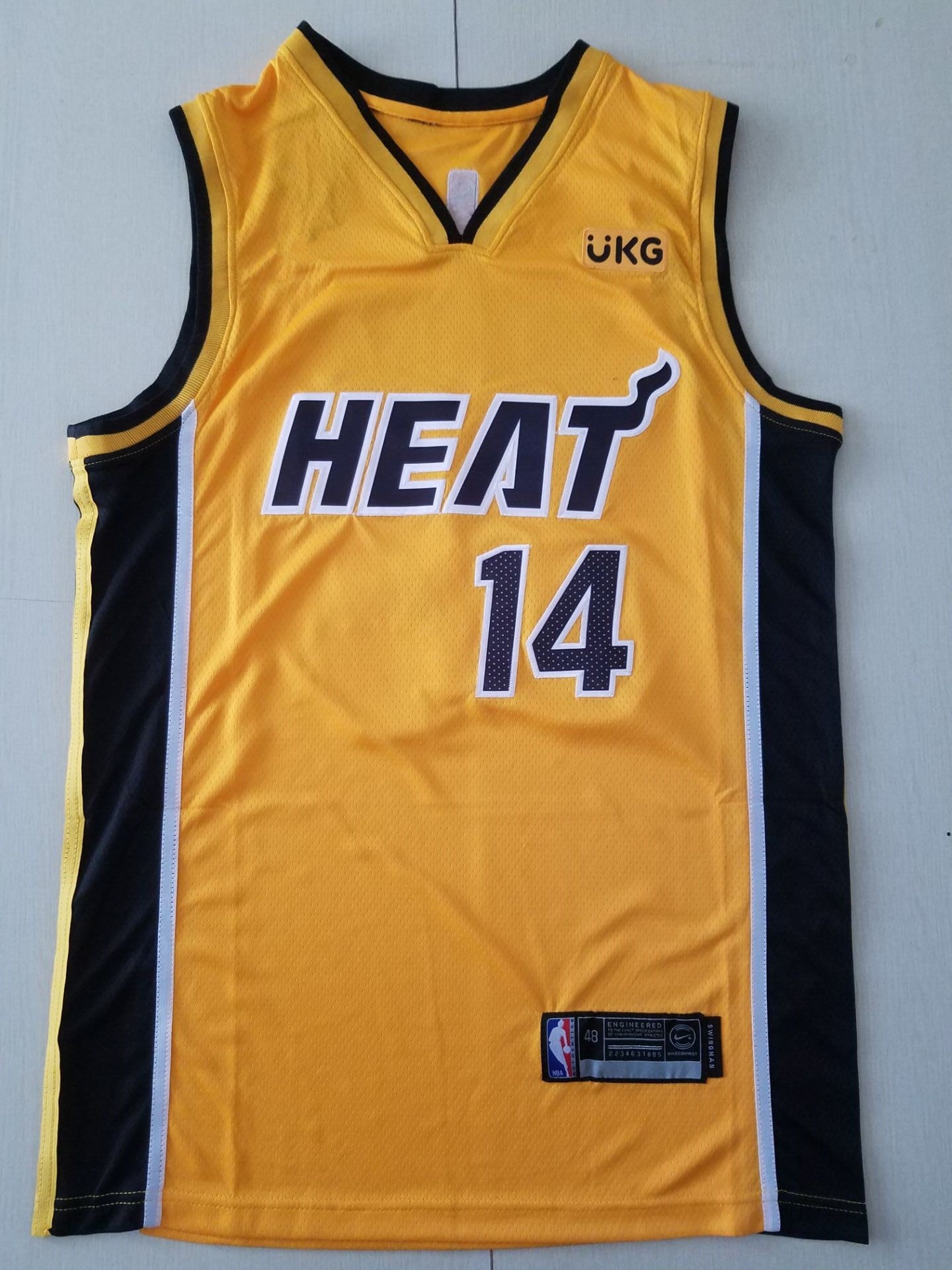 Men's Miami Heat Tyler Herro #14 Gold 2020/21 Swingman Player Jersey