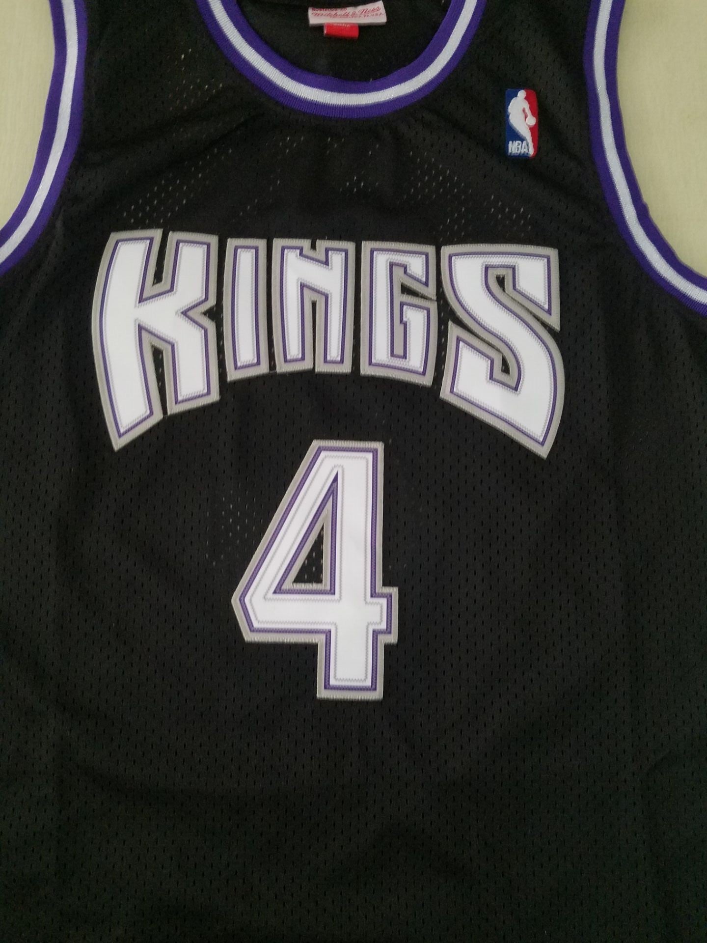 Men's Sacramento Kings Chris Webber Black Hardwood Classics Swingman Jersey