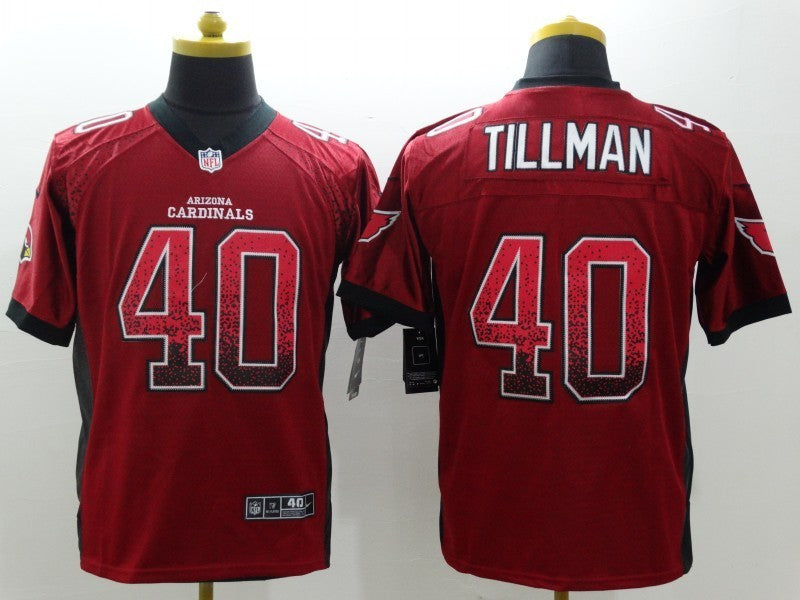 Men's Arizona Cardinals Pat Tillman #40 Red Game Jersey