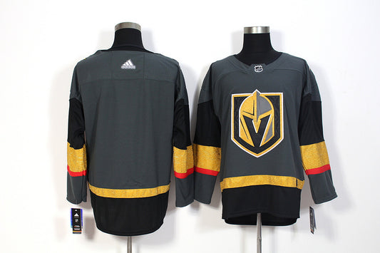 Men's Vegas Golden Knights Gray Alternate Authentic Blank Jersey