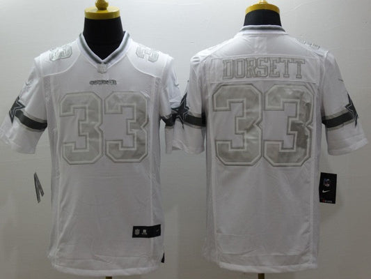 Men's Dallas Cowboys Tony Dorsett #33 White Game Player Jersey