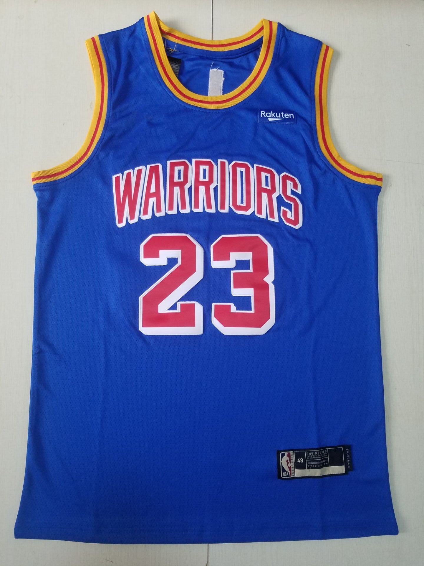 Men's Golden State Warriors Draymond Green #23 Blue Swingman Jersey