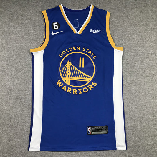 Men's Golden State Warriors Klay Thompson #11 Royal 2022/23 Fast Break Replica Player Jersey - Icon Edition