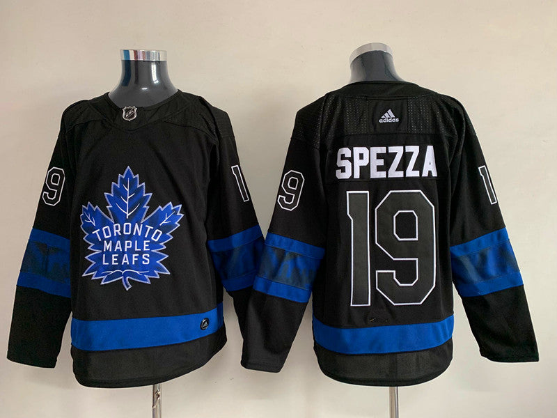 Men's Toronto Maple Leafs Jason Spezza #19 Black Player Jersey