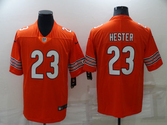 Men's Chicago Bears Devin Hester #23 Orange Game Jersey