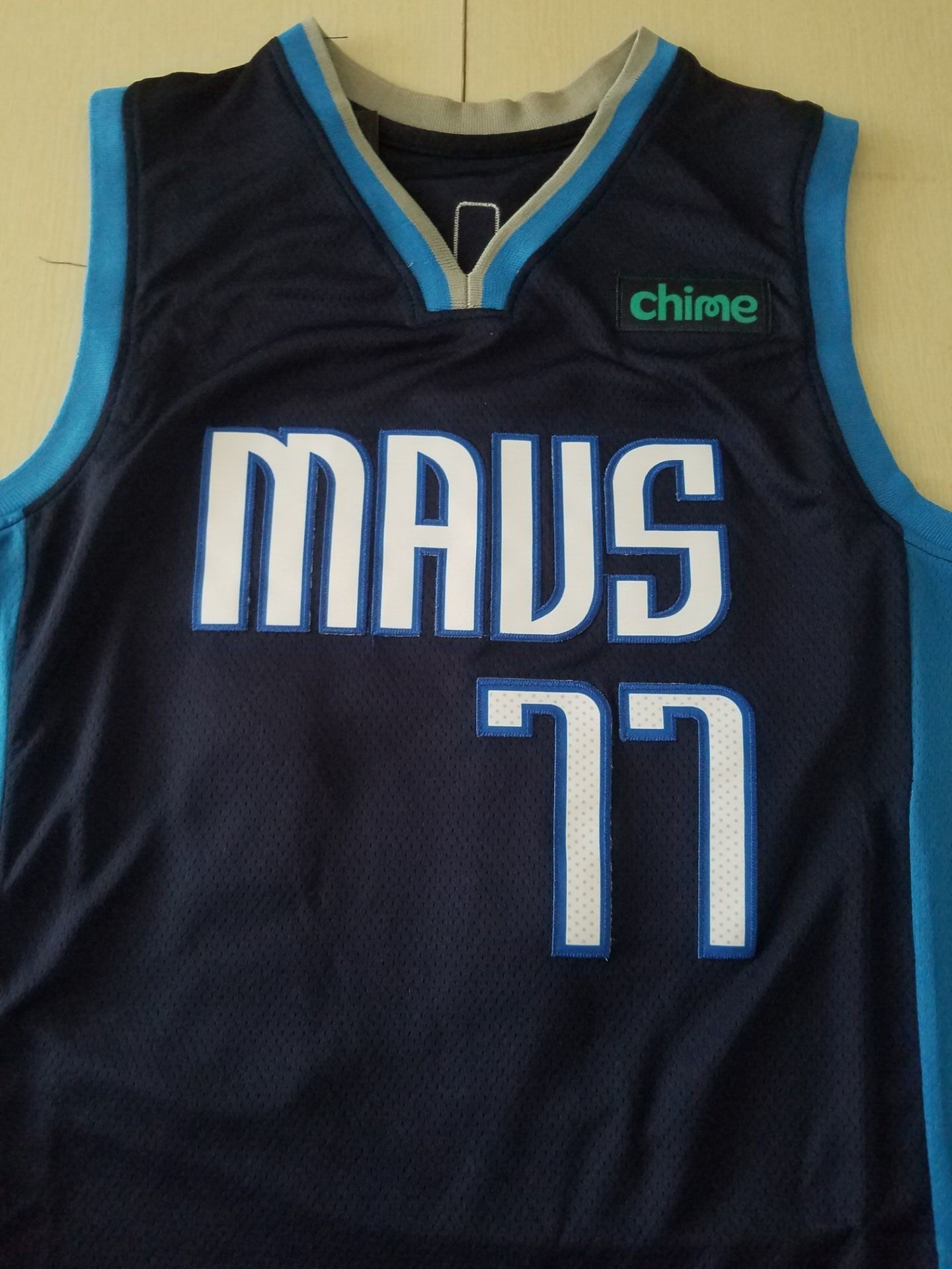 Men's Dallas Mavericks Luka Doncic #77 Navy 2020/21 Swingman Player Jersey