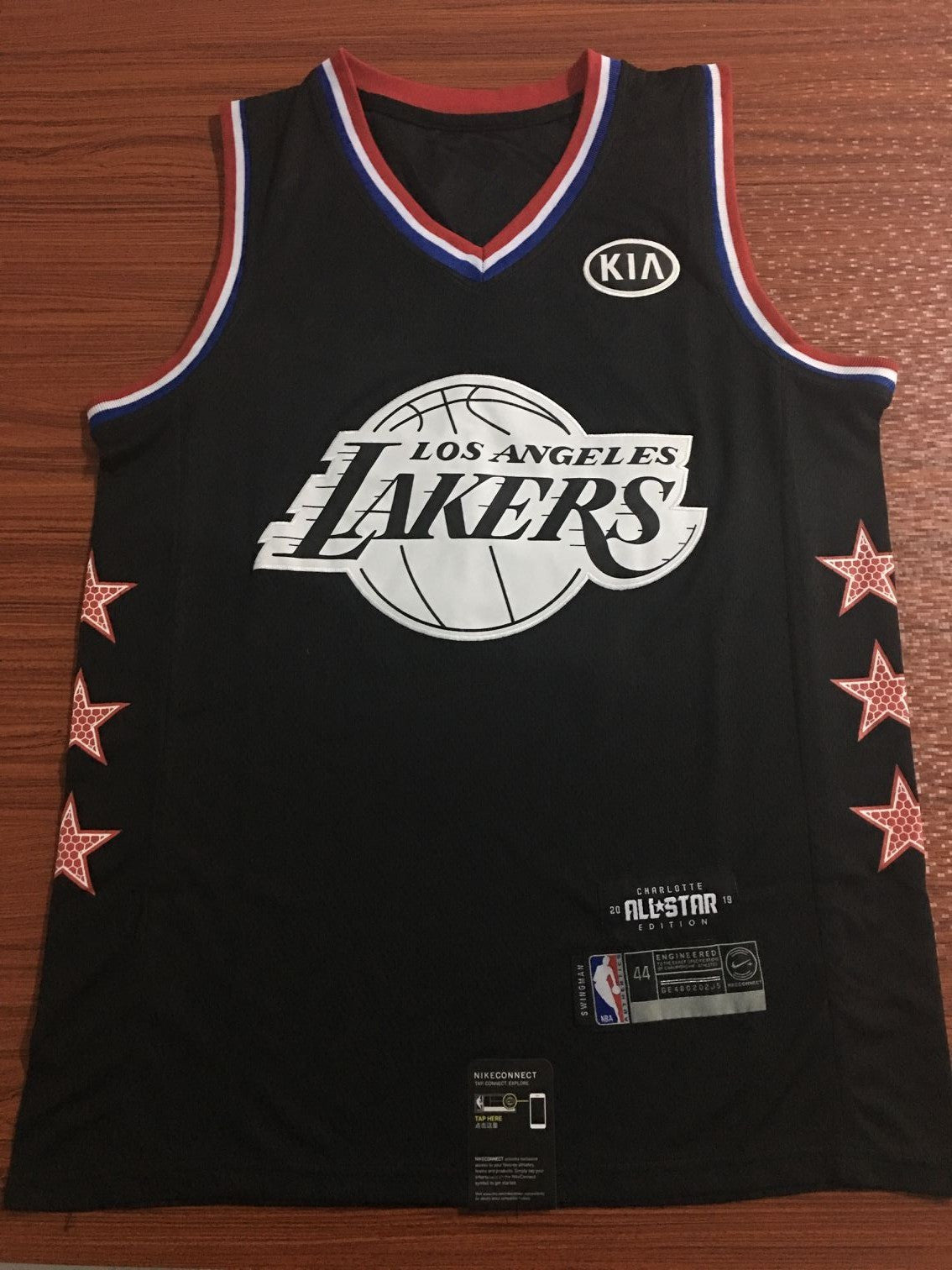 Men's Los Angeles Lakers LeBron James #23 All-Star Game Black Swingman Jersey