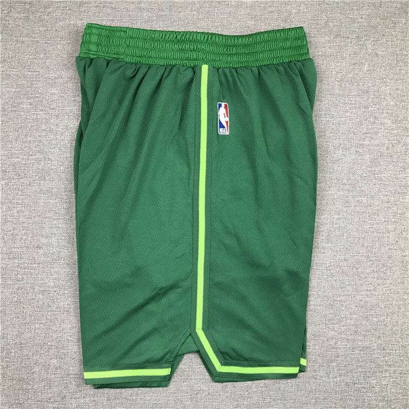 Men's Boston Celtics Green Basketball Retro Shorts