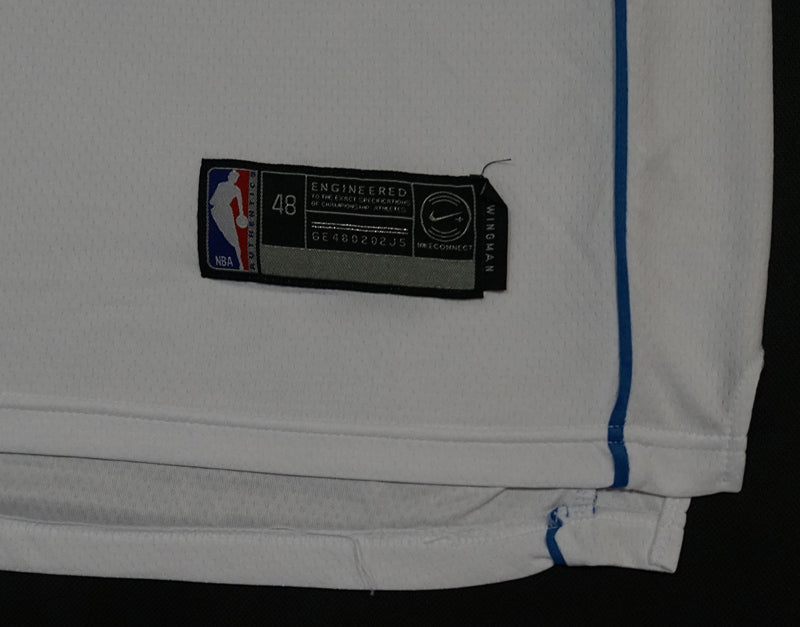 Men's Dallas Mavericks Dirk Nowitzki #41 NBA White Replica Swingman Jersey