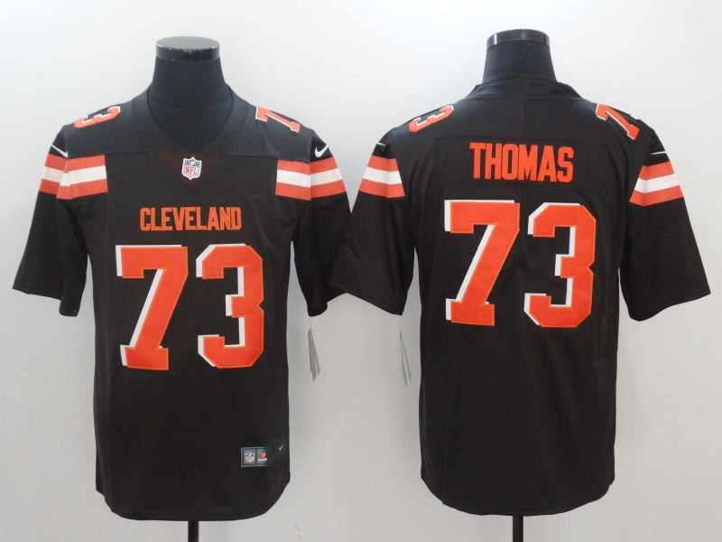 Men's Cleveland Browns Joe Thomas Brown Game Jersey