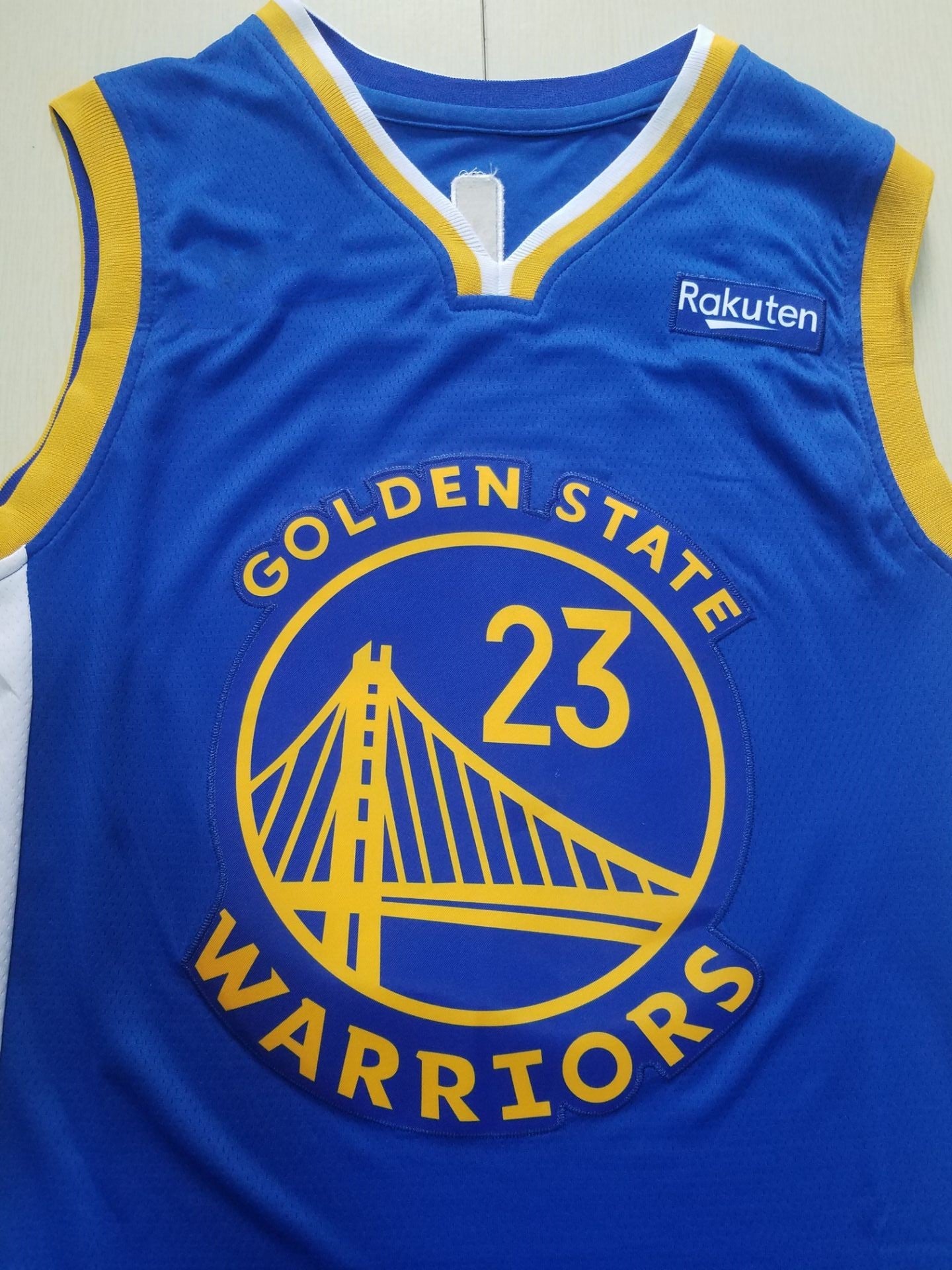 Men's Golden State Warriors Draymond Green Fast Break Replica Player Team Jersey