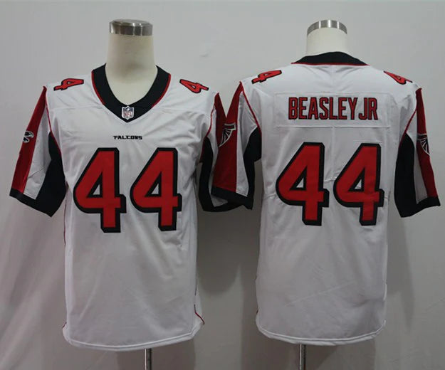 Men's Atlanta Falcons Vic Beasley Jr #44 White Game Jersey