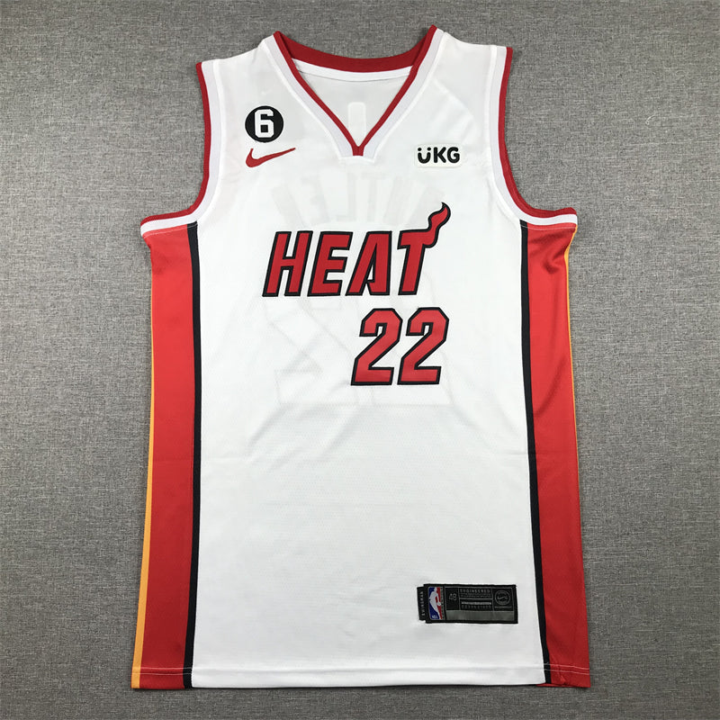 Miami Heat Jimmy Butler #22 NBA Swingman 2023 Jersey White