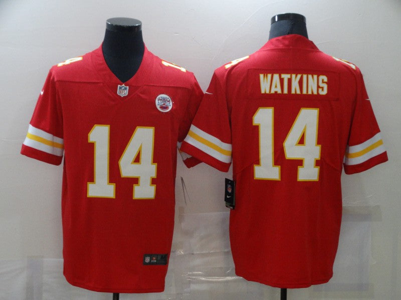 Men's Kansas City Chiefs Sammy Watkins #14 Red Game Jersey