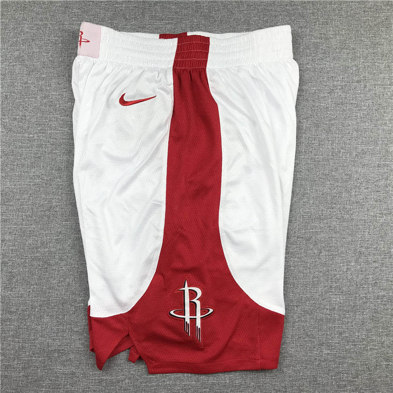 Men's Houston Rockets White 2021/22 Association Edition Basketball Shorts