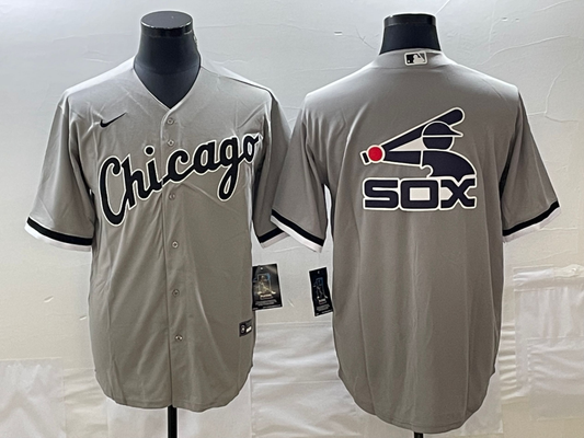 Men's Chicago White Sox Gray Replica Player Jersey