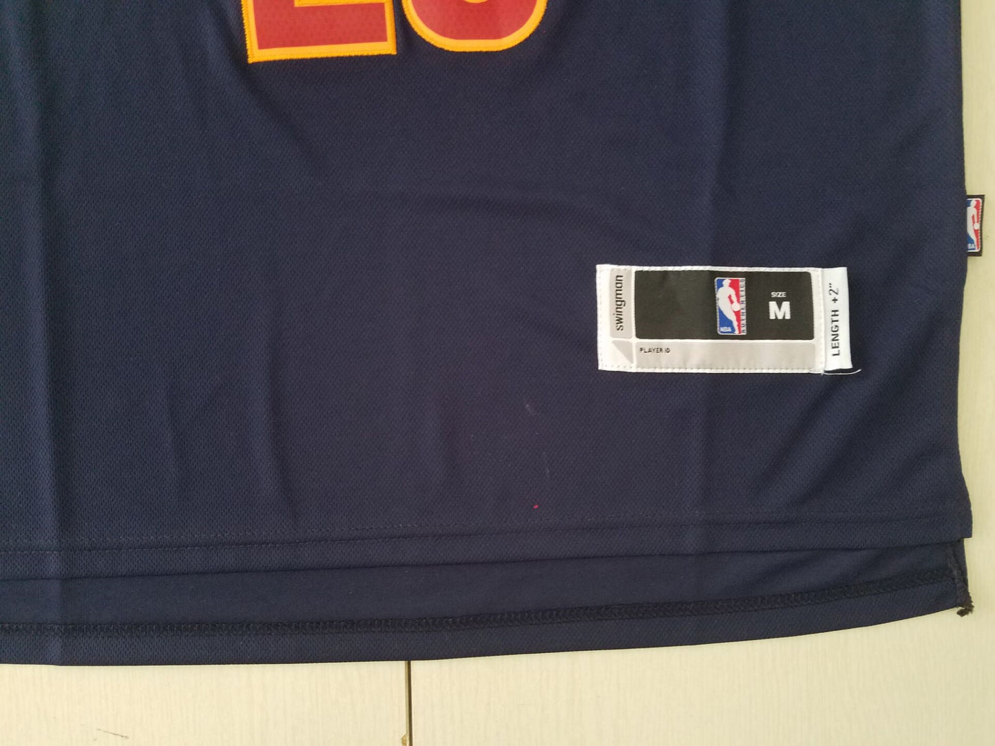 Men's Cleveland Cavaliers LeBron James #23 Navy Swingman Fashion Jersey