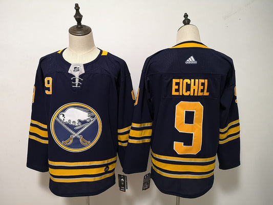 Men's Buffalo Sabres Jack Eichel #9 Navy Replica Player Jersey