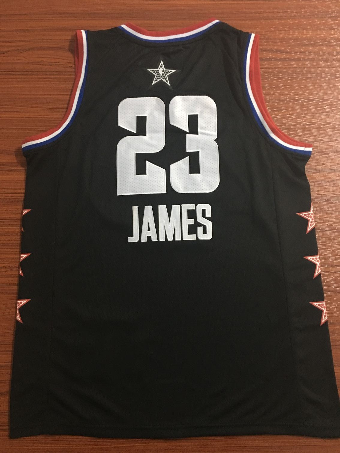 Men's Los Angeles Lakers LeBron James #23 All-Star Game Black Swingman Jersey