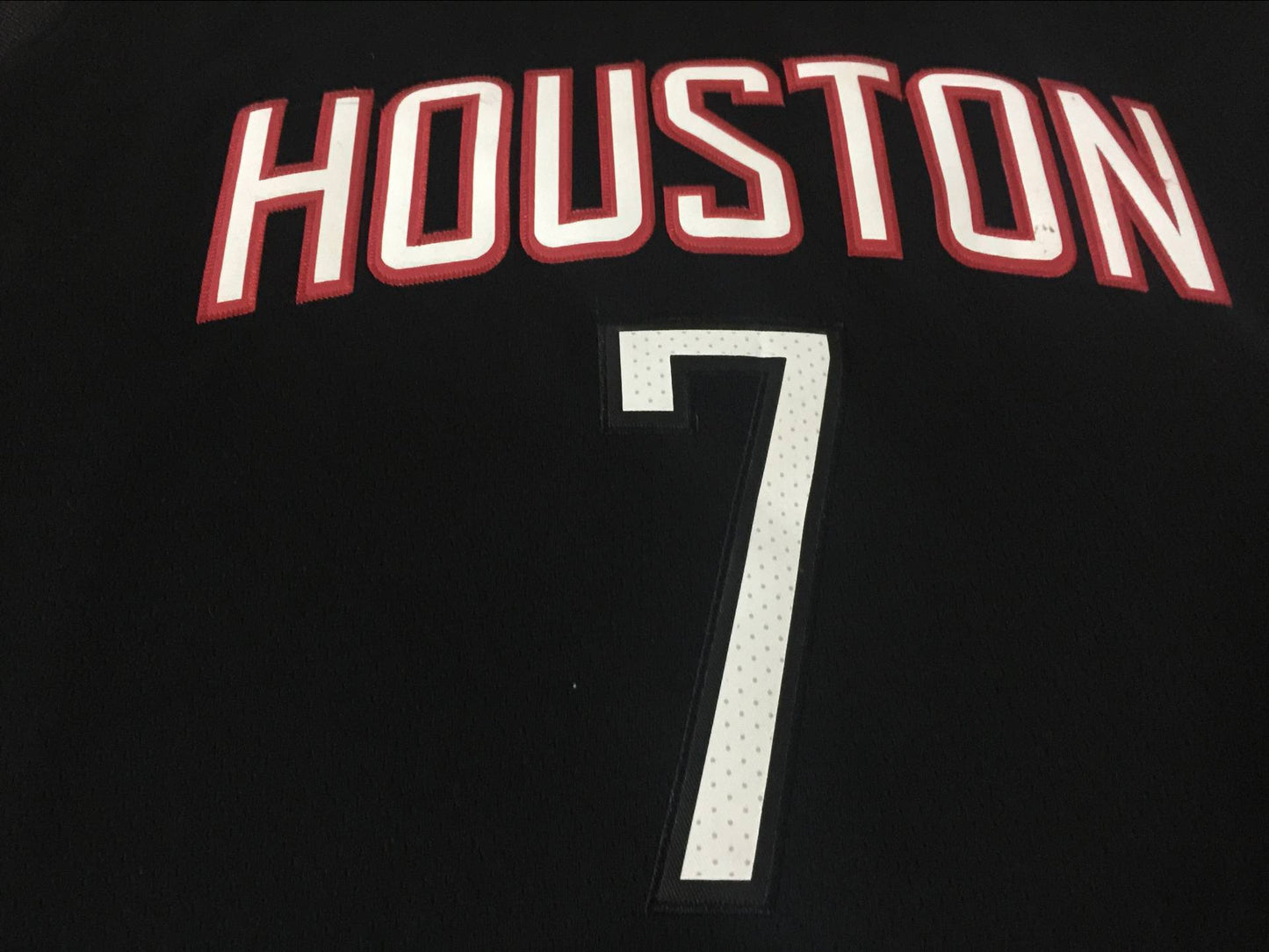 Men's Houston Rockets Carmelo Anthony #7 NBA Black Swingman Jersey