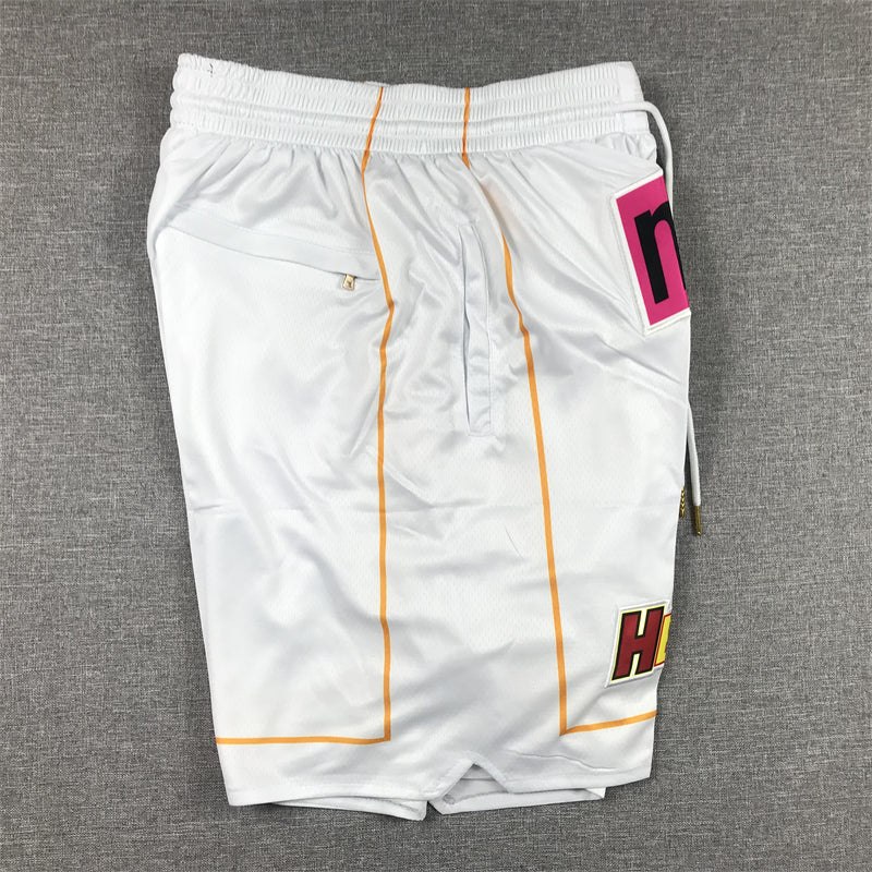 Men's Miami Heat White 2022/23 City Edition Basketball Shorts