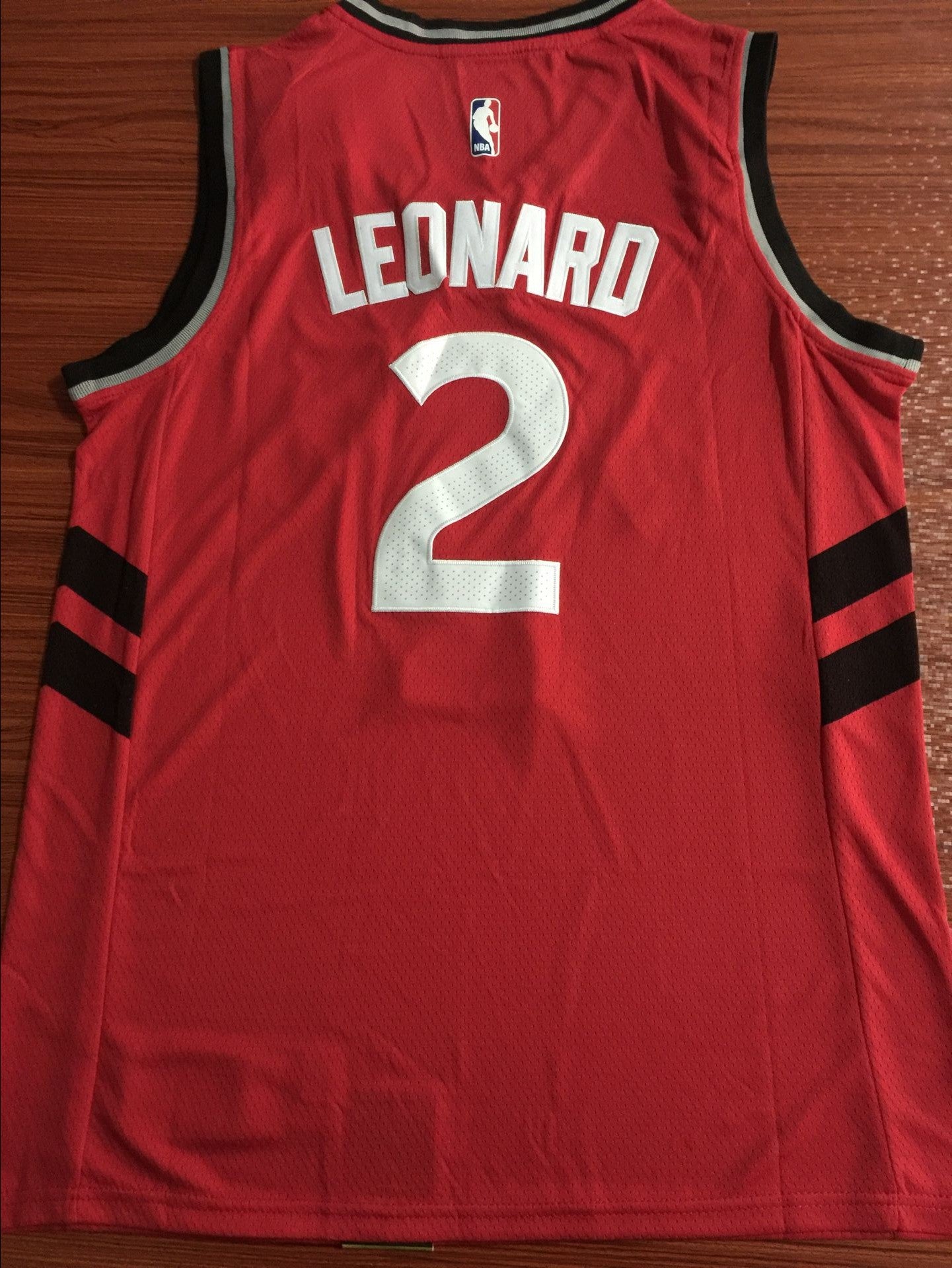 Men's Toronto Raptors Kawhi Leonard Red Swingman Fashion Jersey