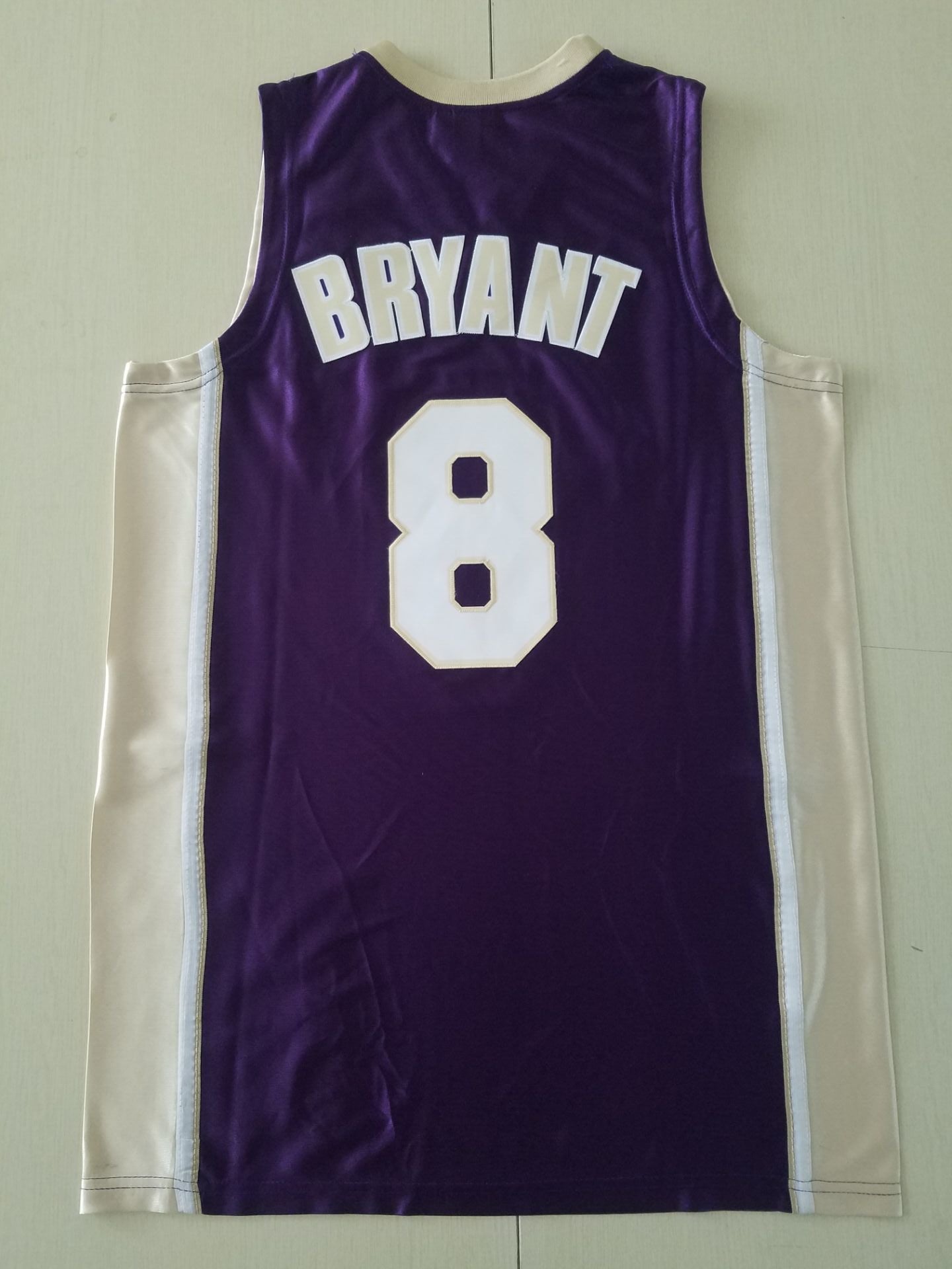 Men's Los Angeles Lakers Kobe Bryant Purple Hall of Fame Hardwood Classics Jersey