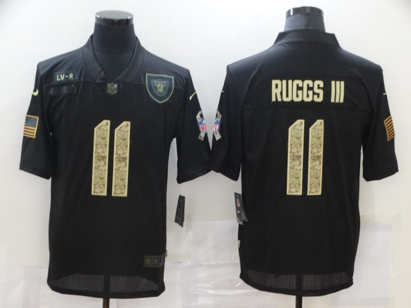 Men's Las Vegas Raiders Henry Ruggs III #11 Black Authentic Game Jersey