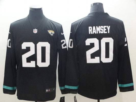 Men's Jacksonville Jaguars #20 Jalen Ramsey Black Player Game Jersey