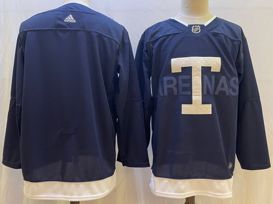 Men's Toronto Maple Leafs Blue Blank Player Game Jersey