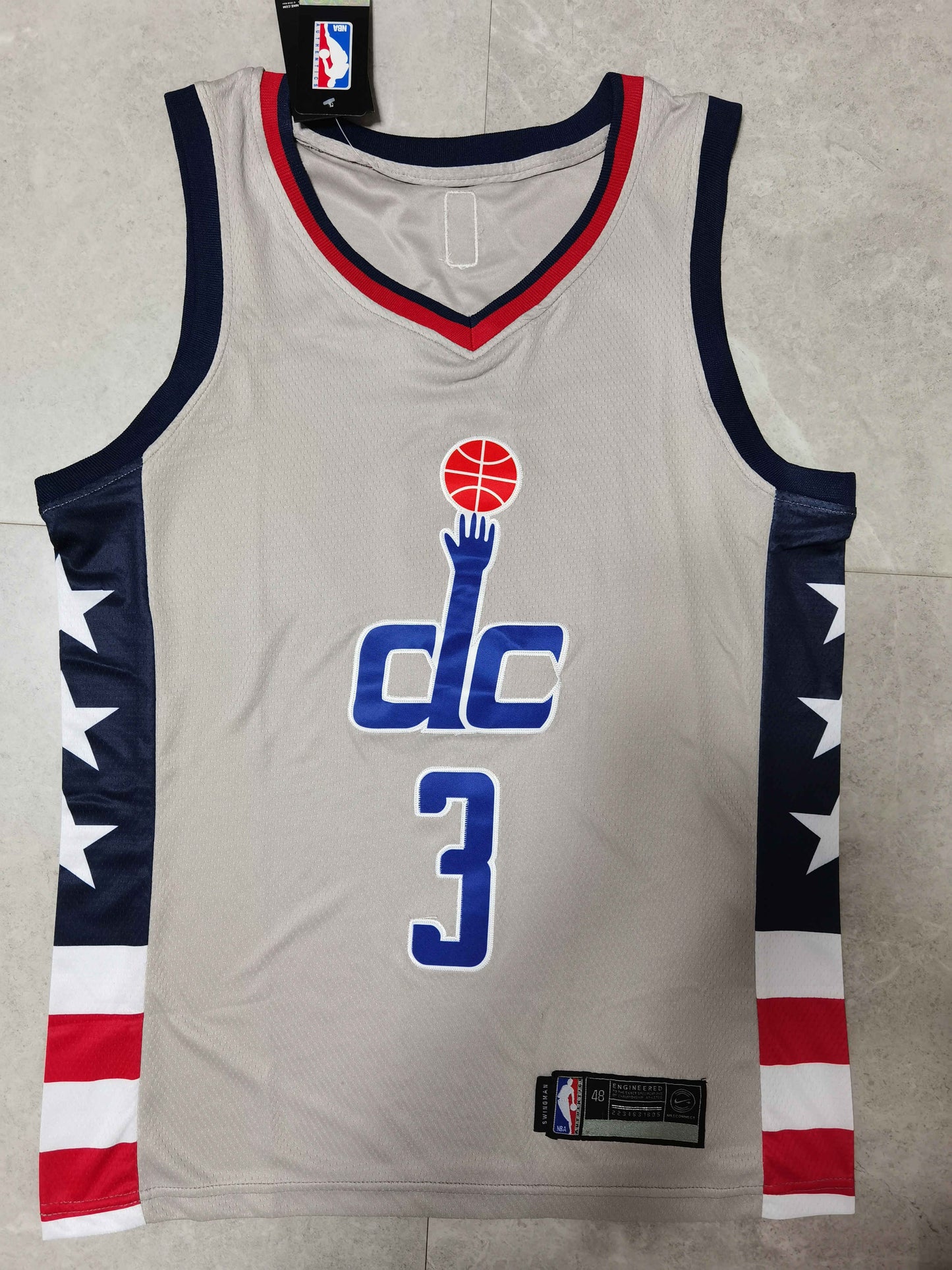 Men's Washington Wizards Bradley Beal Gray 2020/21 Swingman Jersey City Edition