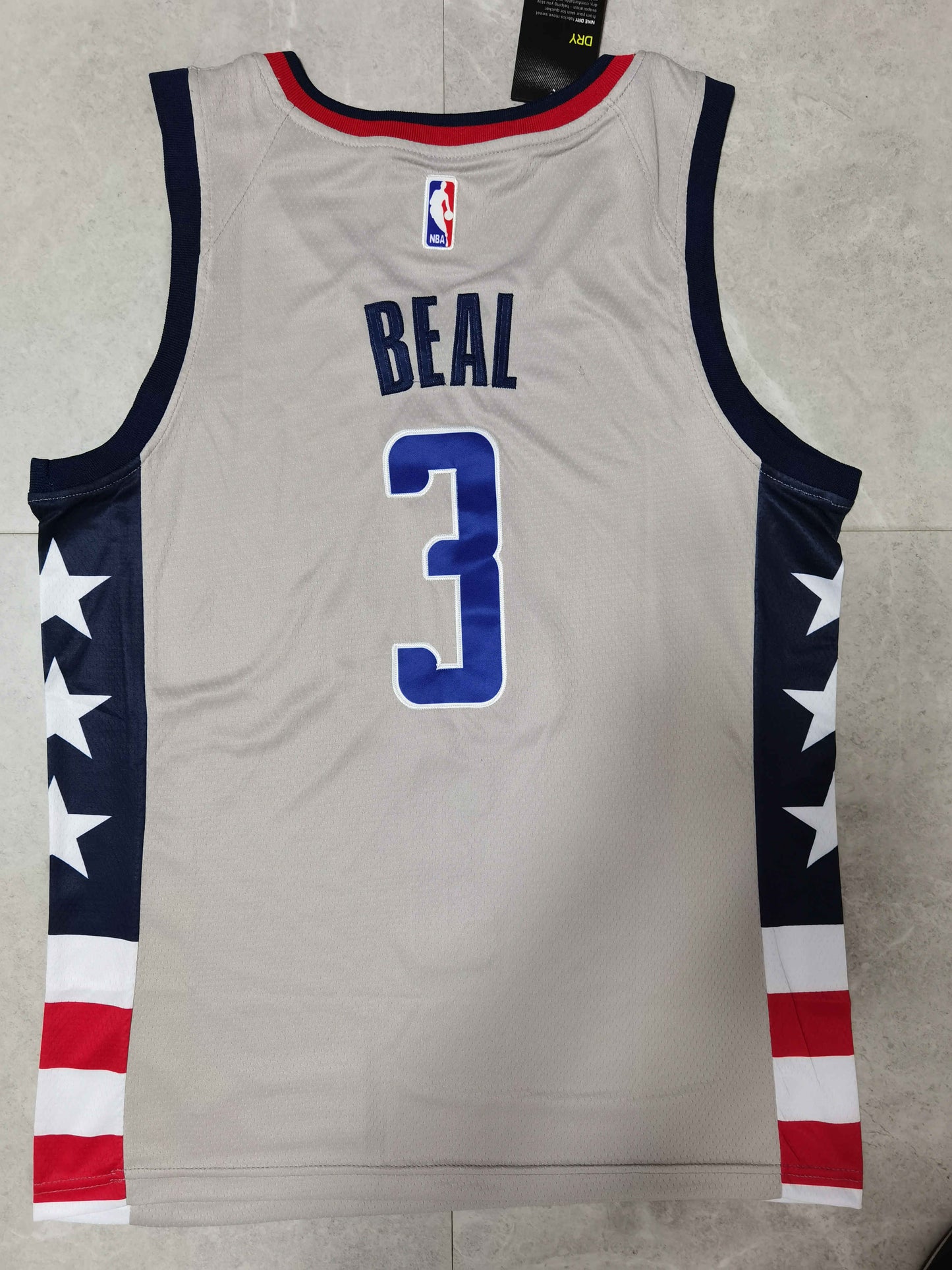 Men's Washington Wizards Bradley Beal Gray 2020/21 Swingman Jersey City Edition