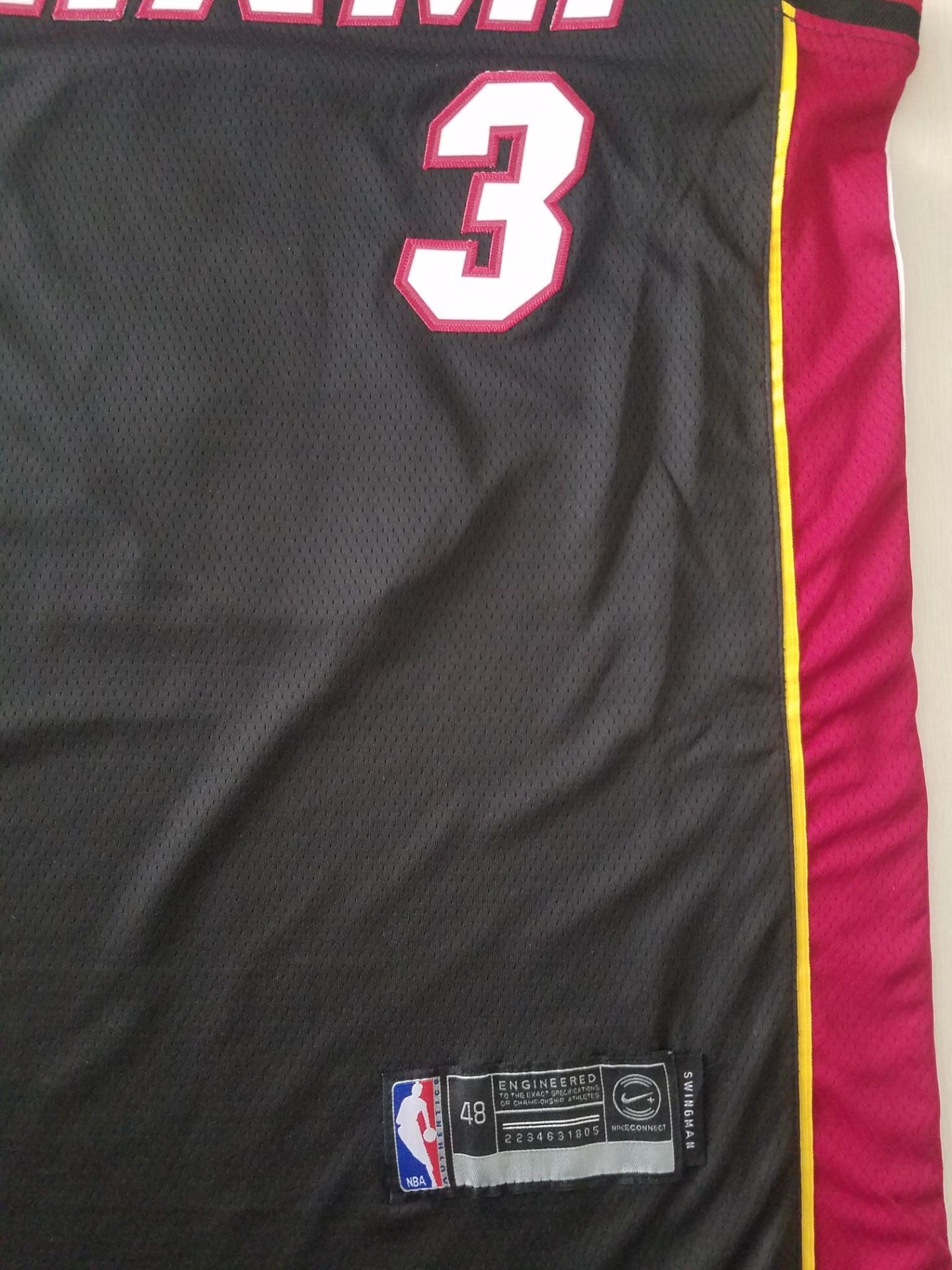 Men's Miami Heat Dwyane Wade #3 Black 2020/21 Swingman Player Jersey