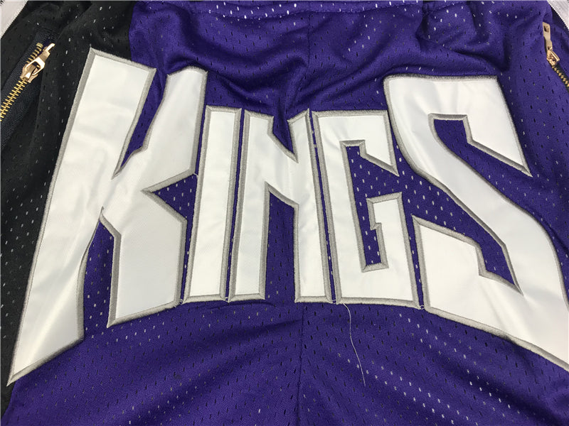 Men's Sacramento Kings Purple Basketball Shorts