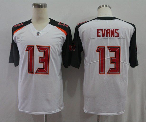 Men's Tampa Bay Buccaneers Mike Evans #13 White Game Player Jersey